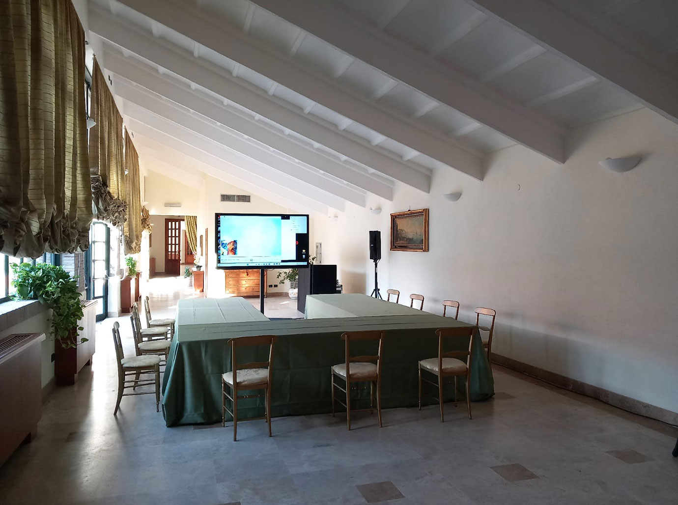 Sala Ala della Pineta, meeting aziendali